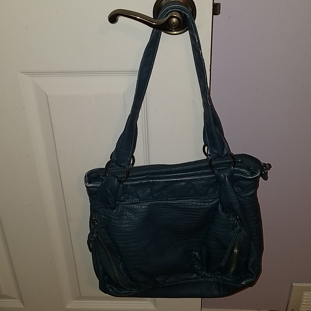 Dark blue purse